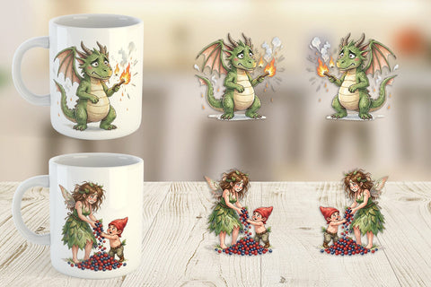 Mug Wrap Frazzled Magic Mom Chaos Sublimation artnoy 