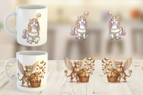 Mug Wrap Frazzled Magic Mom Chaos Sublimation artnoy 