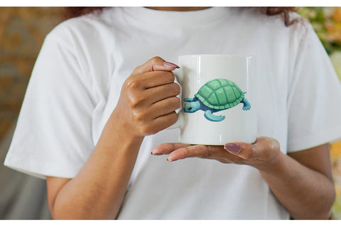 Mug Wrap Friendly Cute Animals Sublimation artnoy 