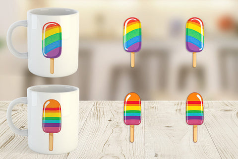 Mug Wrap Frozen Treat Sublimation artnoy 