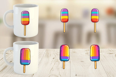 Mug Wrap Frozen Treat Sublimation artnoy 