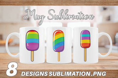 Mug Wrap Frozen Treat Sublimation artnoy 