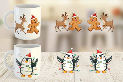 Mug Wrap Funny Christmas Sublimation artnoy 