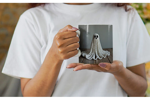 Mug Wrap Ghost Knitted Sublimation artnoy 