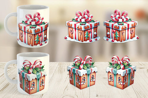 Mug Wrap Gift Box Sublimation artnoy 