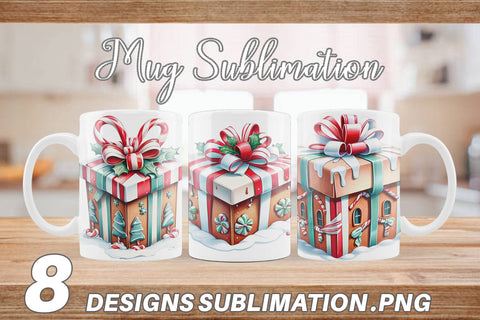 Mug Wrap Gift Box Sublimation artnoy 