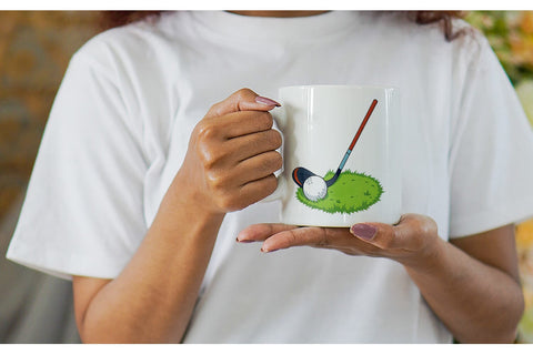Mug Wrap Golf Club Sublimation artnoy 