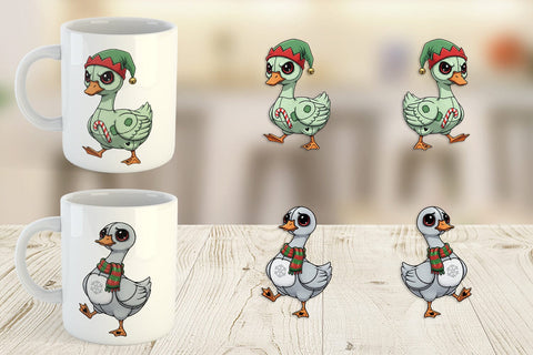Mug Wrap Goose Voodoo Doll Sublimation artnoy 