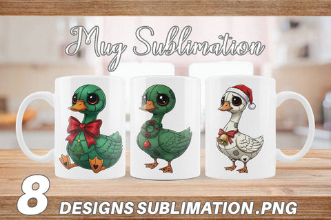 Mug Wrap Goose Voodoo Doll Sublimation artnoy 