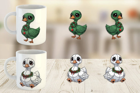 Mug Wrap Goose Voodoo Doll Sublimation artnoy 