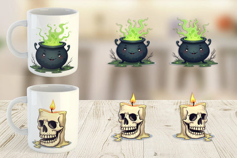 Mug Wrap Gothic Halloween Miscellaneous Sublimation artnoy 