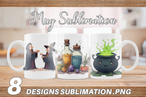 Mug Wrap Gothic Halloween Miscellaneous Sublimation artnoy 