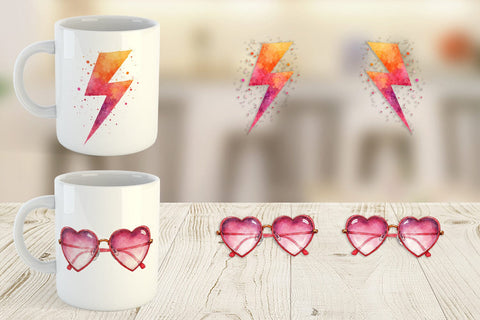 Mug Wrap Groovy Boho Mama Sublimation artnoy 