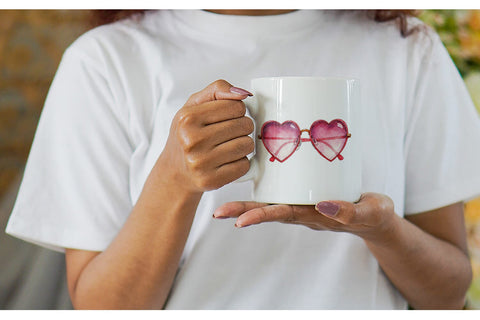Mug Wrap Groovy Boho Mama Sublimation artnoy 