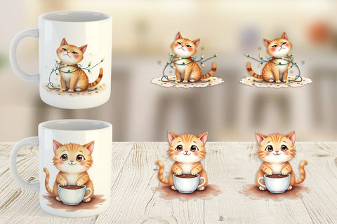 Mug Wrap Grumpy Cats Sublimation artnoy 