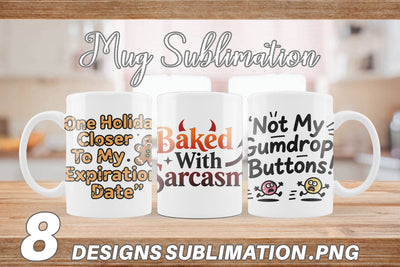 Mug Wrap Grumpy Gingerbread Man Quotes Sublimation artnoy 