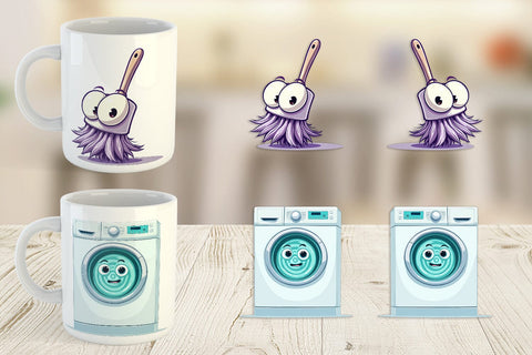 Mug Wrap Grumpy Household Sublimation artnoy 