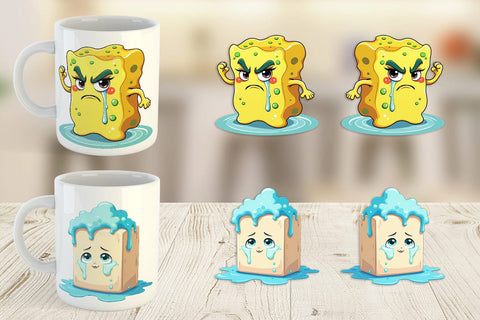 Mug Wrap Grumpy Household Sublimation artnoy 