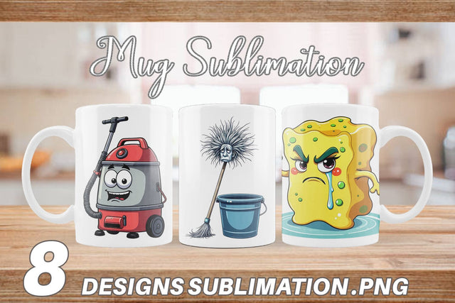 Mug Wrap Grumpy Household Sublimation artnoy 