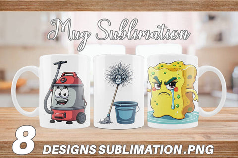 Mug Wrap Grumpy Household Sublimation artnoy 