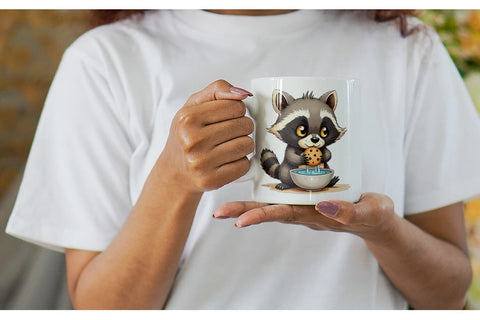 Mug Wrap Grumpy Kitchen Critters Sublimation artnoy 