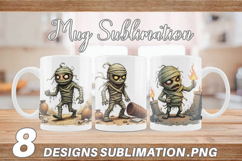 Mug Wrap Grumpy Mummy Sublimation artnoy 