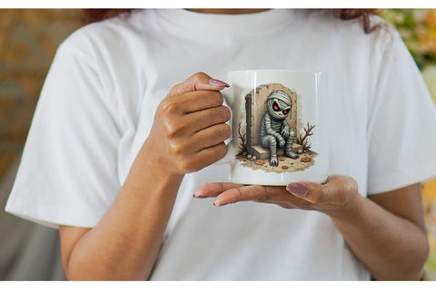 Mug Wrap Grumpy Mummy Sublimation artnoy 