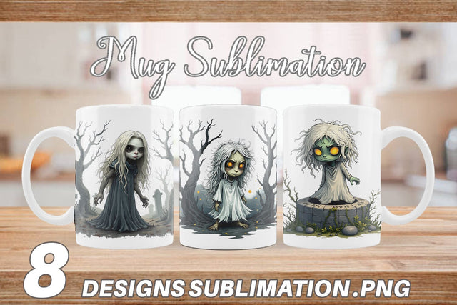 Mug Wrap Grumpy White Lady Sublimation artnoy 