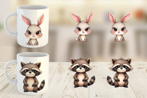 Mug Wrap Halloween Critters Sublimation artnoy 