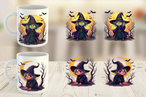 Mug Wrap Halloween Witch Spell Sublimation artnoy 