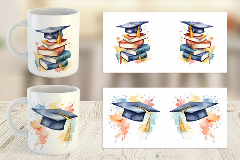 Mug Wrap Hat Graduation Sublimation artnoy 