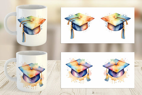 Mug Wrap Hat Graduation Sublimation artnoy 