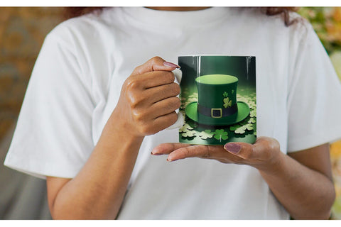 Mug Wrap Hat Patrick's Day Sublimation artnoy 