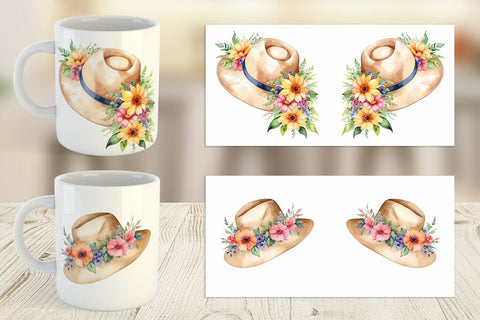 Mug Wrap Hat Summer Sublimation artnoy 