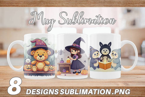 Mug Wrap Haunted Toy Shop Sublimation artnoy 