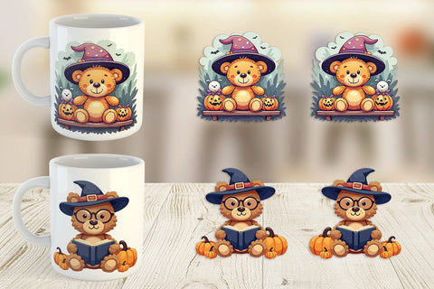 Mug Wrap Haunted Toy Shop Sublimation artnoy 