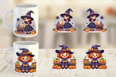 Mug Wrap Haunted Toy Shop Sublimation artnoy 