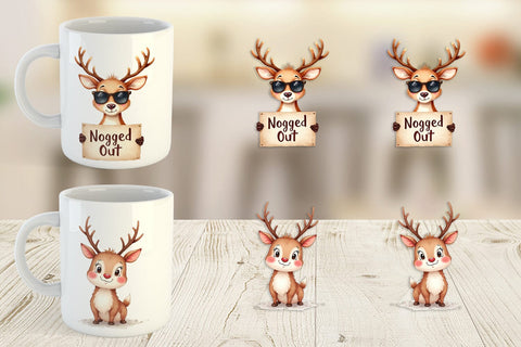 Mug Wrap Holiday Hangover Sublimation artnoy 