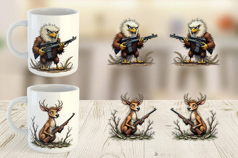 Mug Wrap Hunter Havoc Sublimation artnoy 