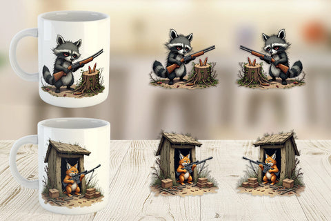 Mug Wrap Hunter Havoc Sublimation artnoy 