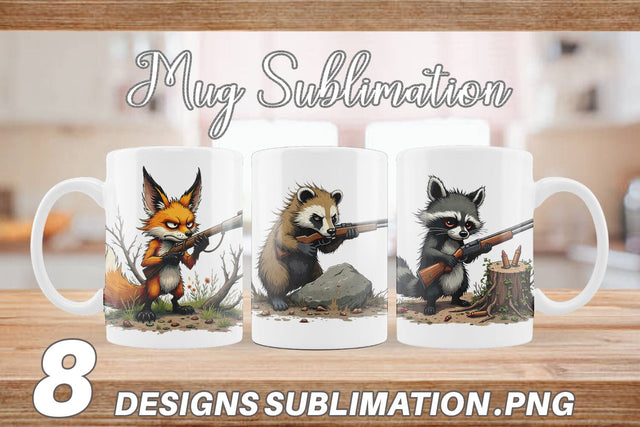 Mug Wrap Hunter Havoc Sublimation artnoy 