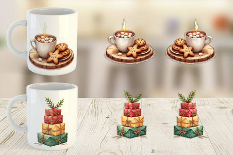 Mug Wrap Hygge Holiday Sublimation artnoy 
