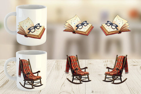 Mug Wrap Hygge Holiday Sublimation artnoy 