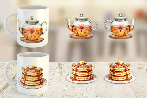 Mug Wrap Hygge Winter Kitchen Sublimation artnoy 