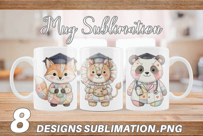 Mug Wrap Innocent Future Career Patchwork Sublimation artnoy 