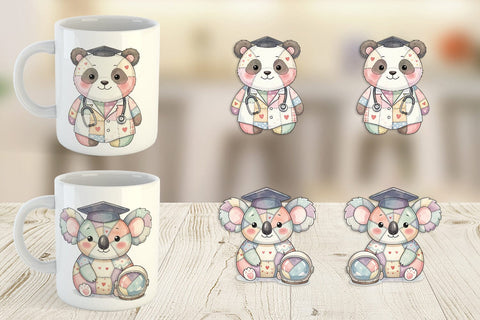 Mug Wrap Innocent Future Career Patchwork Sublimation artnoy 