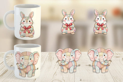 Mug Wrap Innocent Graduation Patchwork Watercolor Sublimation artnoy 