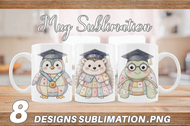 Mug Wrap Innocent Scholarly Success Patchwork Sublimation artnoy 