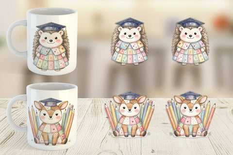 Mug Wrap Innocent Scholarly Success Patchwork Sublimation artnoy 