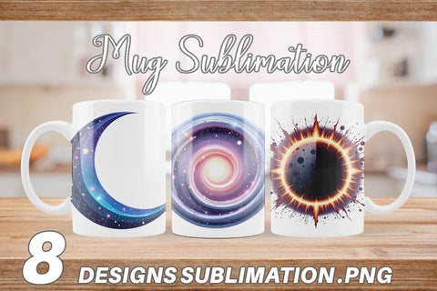 Mug Wrap Interstellar Icons Sublimation artnoy 